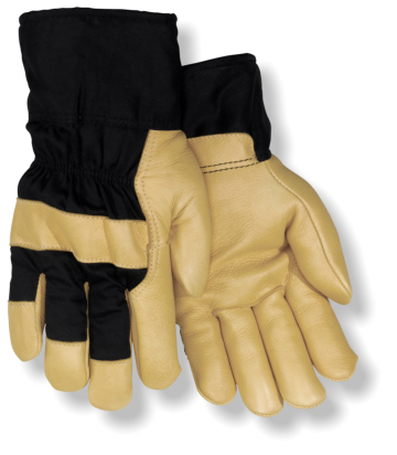 Red Steer® Chilly Grip® Gray, Water Resistant, Palm Coated Glove