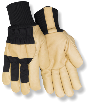 Red Steer® Chilly Grip® Gray, Water Resistant, Palm Coated Glove : Palm  Coated Gloves