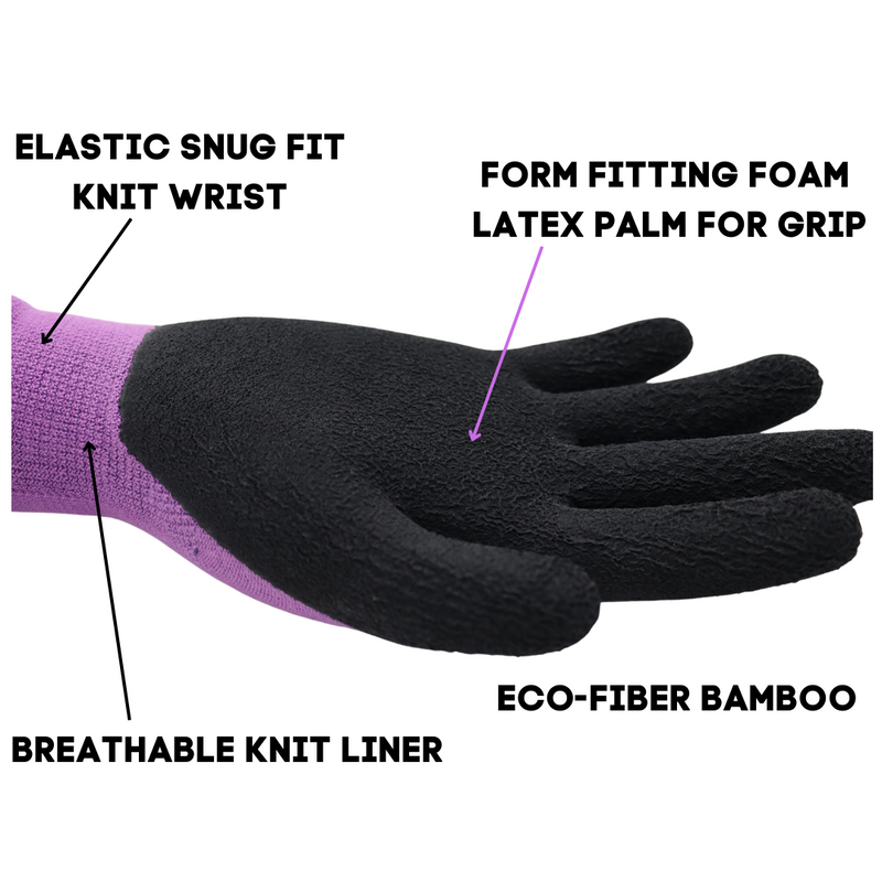 Load image into Gallery viewer, 1151 ECO-FIBER® BAMBOO FOAM RUBBER/LATEX PINK AND PURPLE - WOMENS- SIZES S-L
