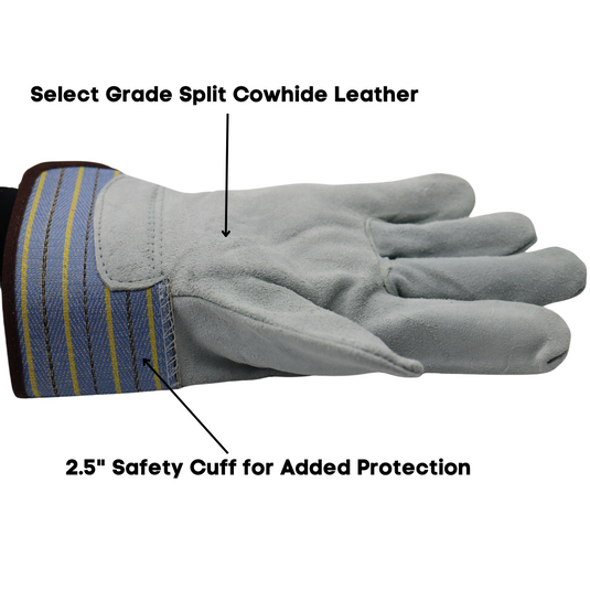 Red Steer 13163 Suede Cowhide Safety Cuff