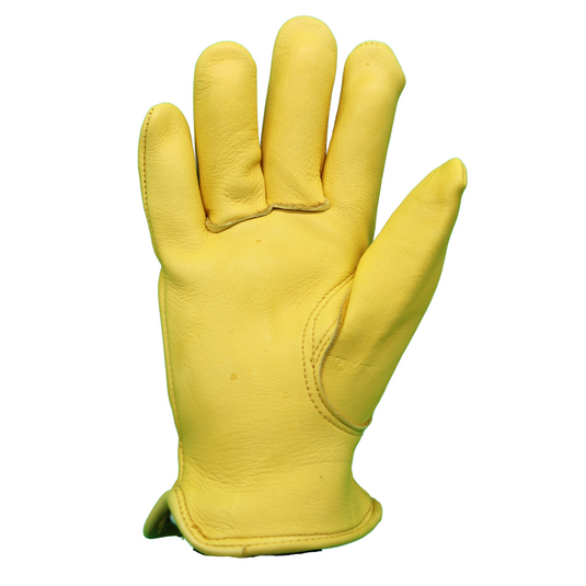 1507 GOLDEN GRAIN ELKSKIN UNLINED DRIVER - SIZES S-XL