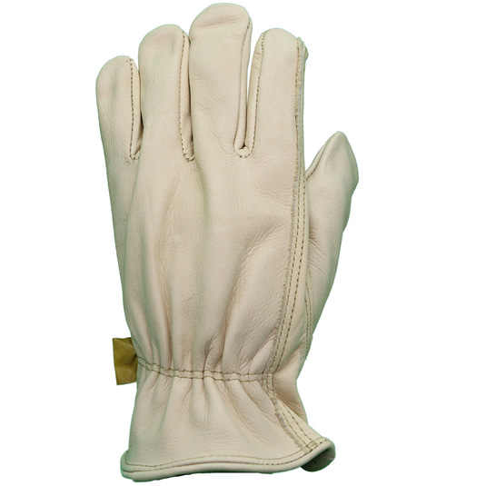 1512 Premium Grade Cowhide Leather Driver Gloves, Elastic Enclosure, Sizes S-XXL