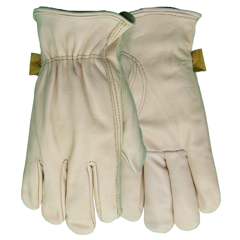Load image into Gallery viewer, 1512 Premium Grade Cowhide Leather Driver Gloves, Elastic Enclosure, Sizes S-XXL
