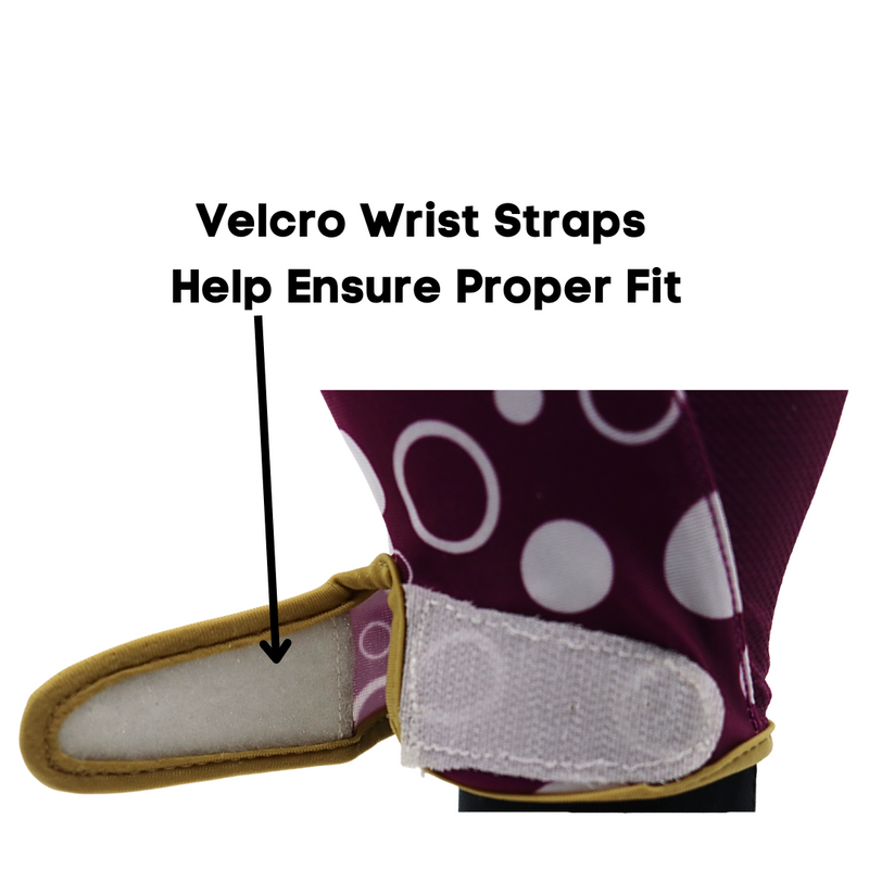 Load image into Gallery viewer, Red Steer 160W Flowertouch Synthetic Leather Palm, Purple, Velcro Wrist, Sizes S-L
