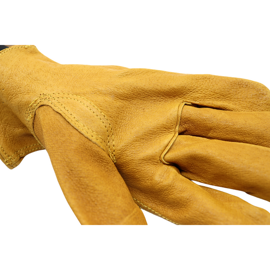 1660 PREMIUM GRAIN PIGSKIN UNLINED DRIVER, SHIRRED ELASTIC BACK, SIZES S-XL