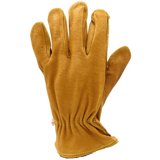 1660 PREMIUM GRAIN PIGSKIN UNLINED DRIVER, SHIRRED ELASTIC BACK, SIZES S-XL