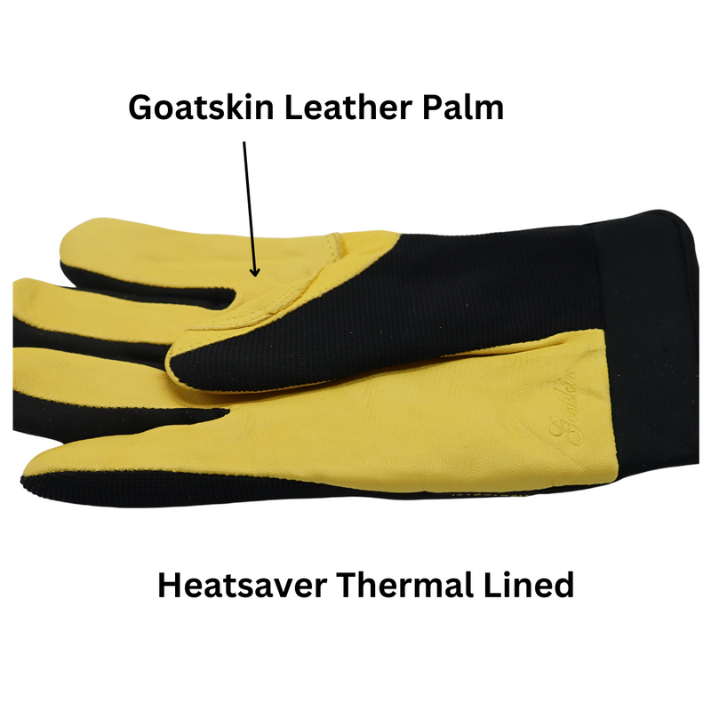Load image into Gallery viewer, 175 HEATSAVER GOATSKIN MECHANIC - THERMAL LINING - SIZES M-XXL

