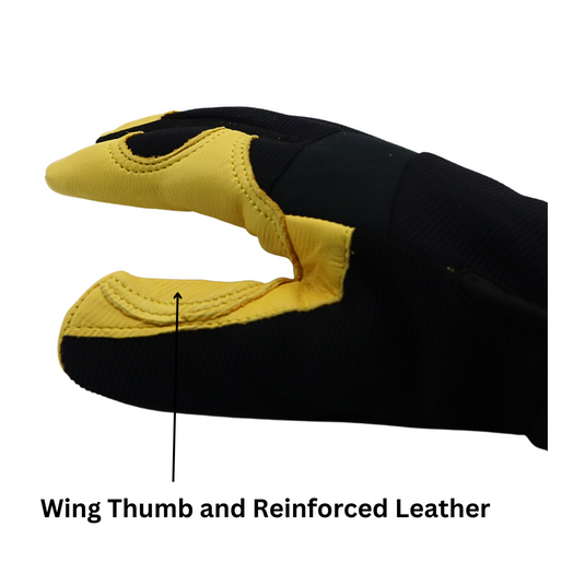 175 HEATSAVER GOATSKIN MECHANIC - THERMAL LINING - SIZES M-XXL