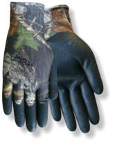 Red Steer MO-38 Powertouch Mossy Oak Nitrile Palm