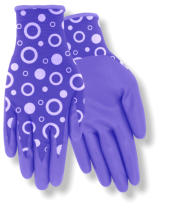 Red Steer A208P Flowertouch Nitrile Palm Purple