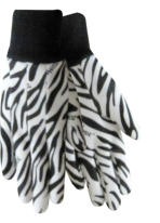 Red Steer 296Z Zoo Hands Cotton Jersey Zebra Kids