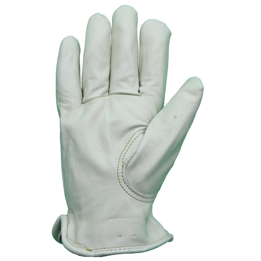 5555 FLEECE LINED GRAIN COWHIDE DRIVER, PREMIUM GRADE, KEYSTONE THUMB, SIZES S-XL