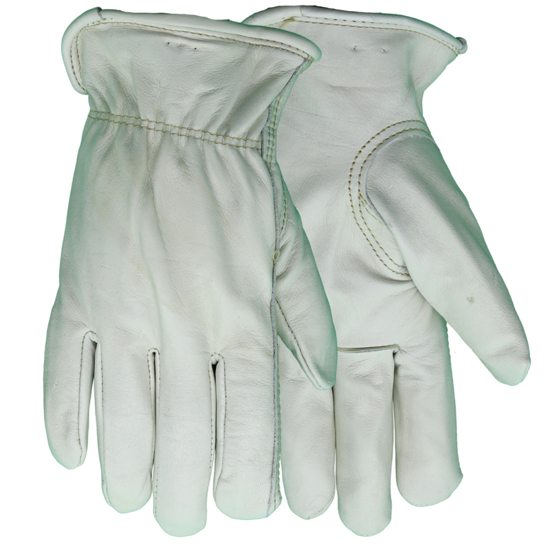 Load image into Gallery viewer, 5555 FLEECE LINED GRAIN COWHIDE DRIVER, PREMIUM GRADE, KEYSTONE THUMB, SIZES S-XL

