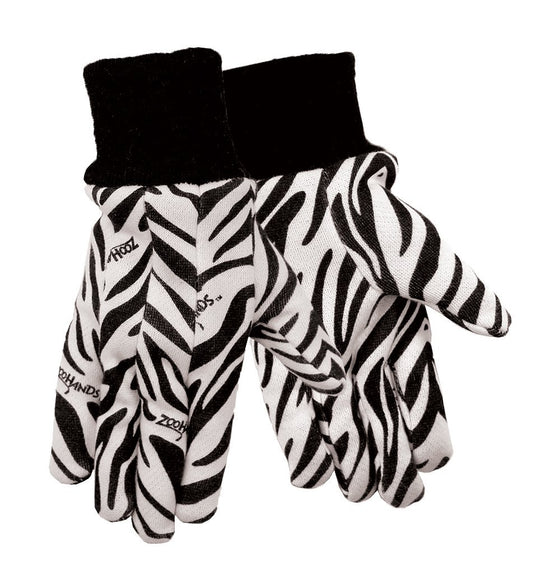 Red Steer 297Z Zoo Hands Cotton Jersey Zebra Youth