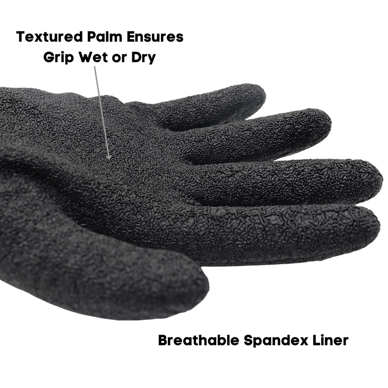 Load image into Gallery viewer, Red Steer A201 Palm Coated 13 Gauge Work Gloves, Polyspandex Seamless Knit Liner, Sizes S-XL
