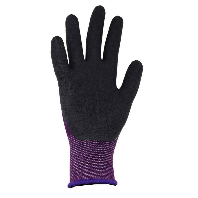Load image into Gallery viewer, TA206 FLOWERTOUCH® PURPLE NATURAL RUBBER-KNIT - XS/S &amp; M/L
