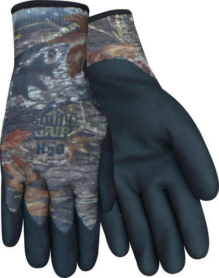 Load image into Gallery viewer, Mossy Oak MO22 Chilly Grip Camo H2O Waterproof Gloves, Sizes M-XL
