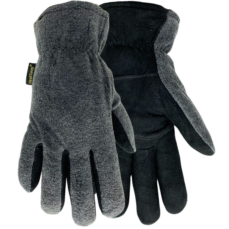Load image into Gallery viewer, 150 HEATSAVER LINED SPLIT DEERSKIN SKI GLOVE- SIZES S-XXL
