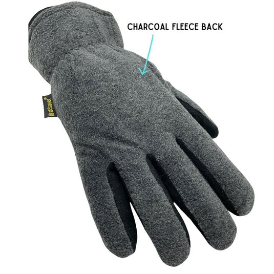 150 HEATSAVER LINED SPLIT DEERSKIN SKI GLOVE- SIZES S-XXL