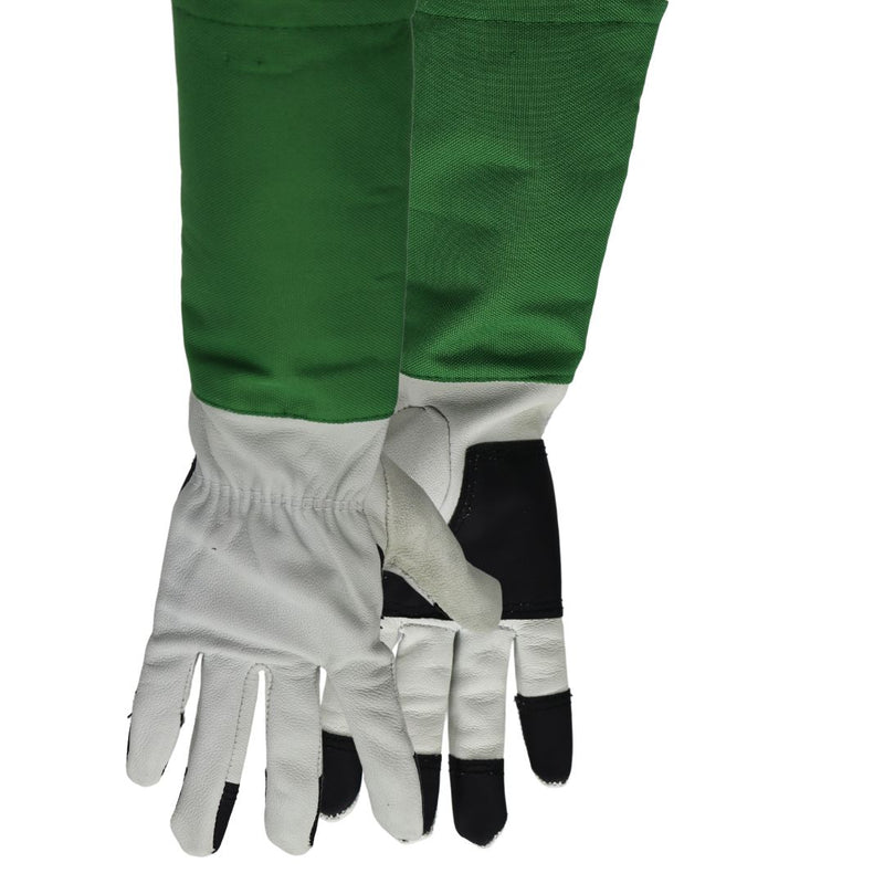 Load image into Gallery viewer, T240 PREMIUM WOMEN'S GOATSKIN ROSE GLOVE W/ CANVAS GAUNTLET, PALM &amp; FINGER PATCHES, SIZES S-L
