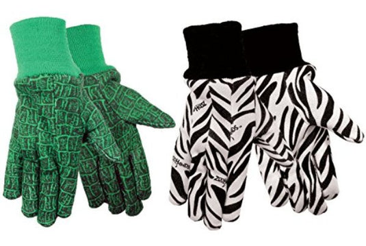 Red Steer 297Z Zoo Hands Cotton Jersey Zebra Youth